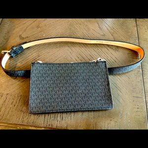 Michael Kors Leather Belt Bag